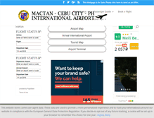 Tablet Screenshot of mactan-cebuairport.com.ph